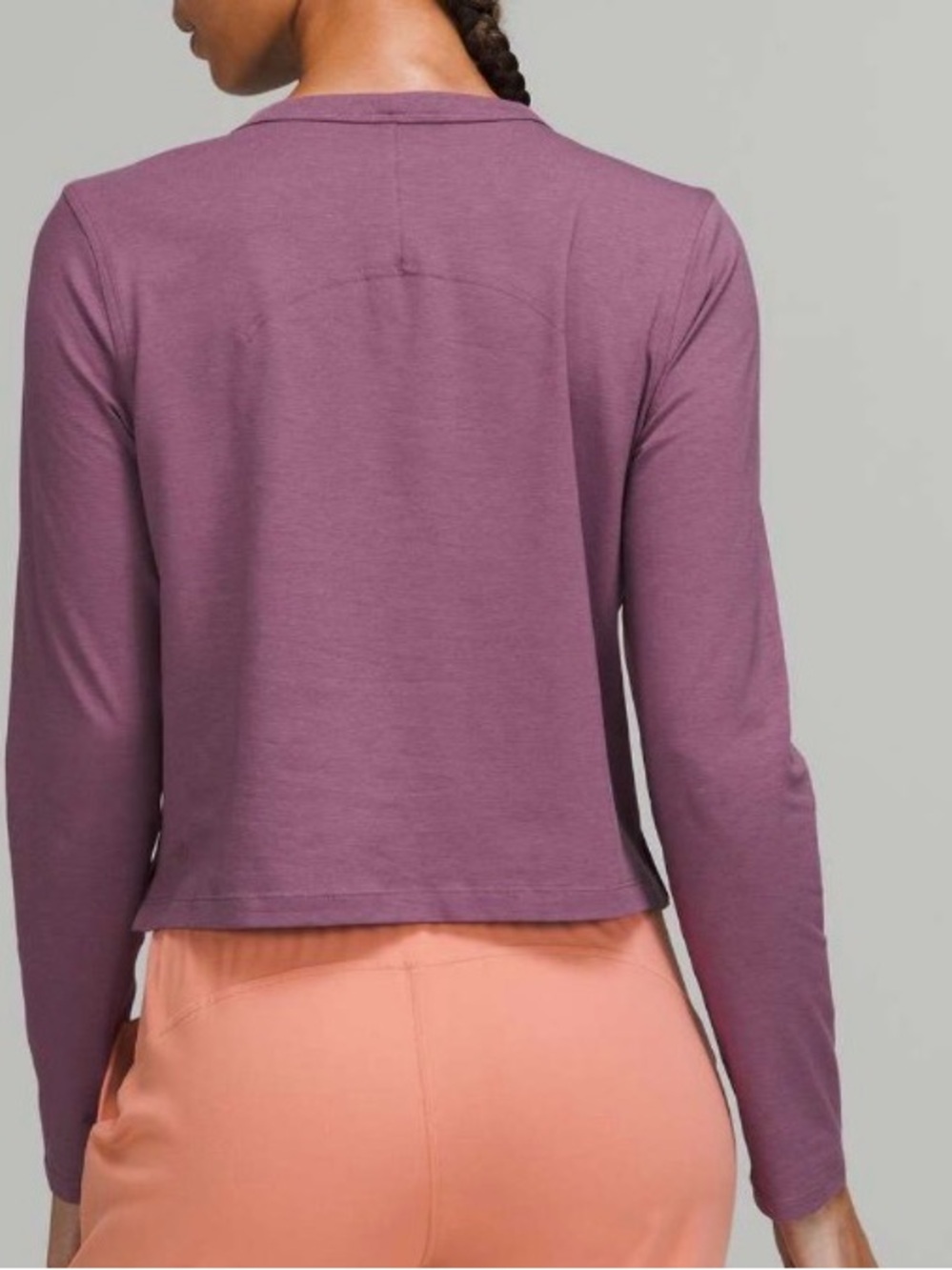 🌺LULULEMON cotton blend long sleeve top 🌺